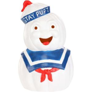 Fun Costumes 12″ Ghostbusters Light Up Stay Puft Pumpkin Halloween Prop | Ghostbusters Decorations Standard(Standard)
