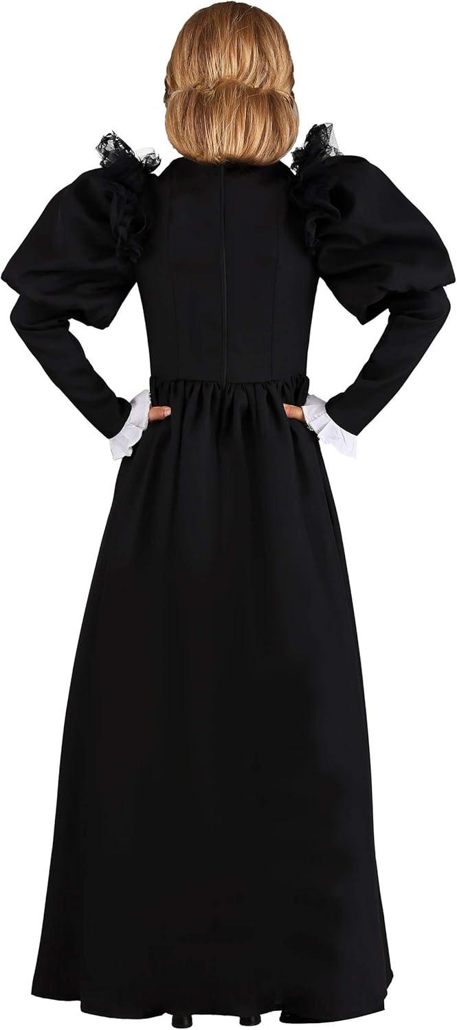 image:imageSusan B Anthony Costume for Kids Girls Historic Black Victorian Era Colonial Dress Costume