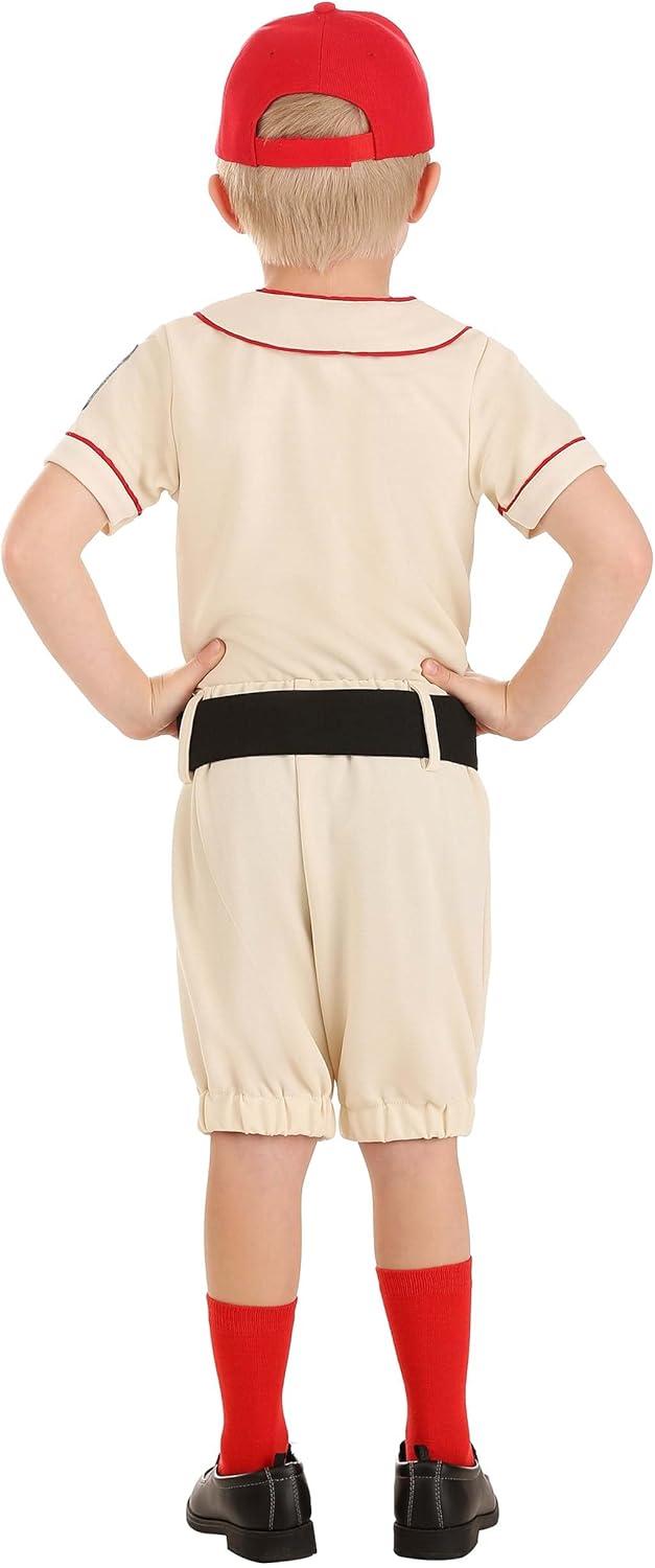 image:imageToddler A League of Their Own Jimmy Dugan Coach Costume Kids Baseball Player CostumeBundle W Tote