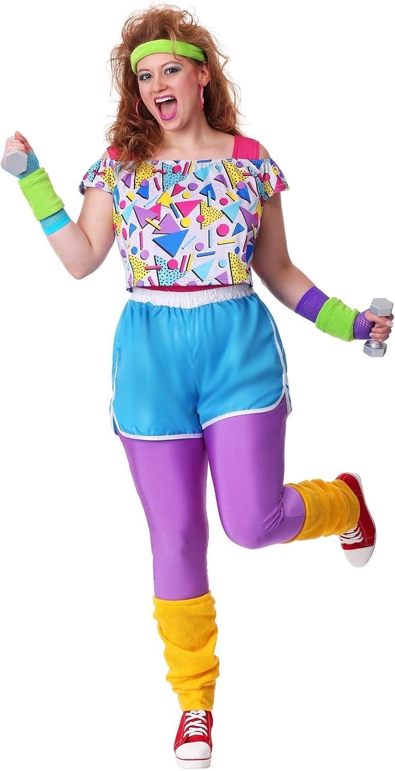 image:imageWomens Work It Out 80s Costume Plus Size