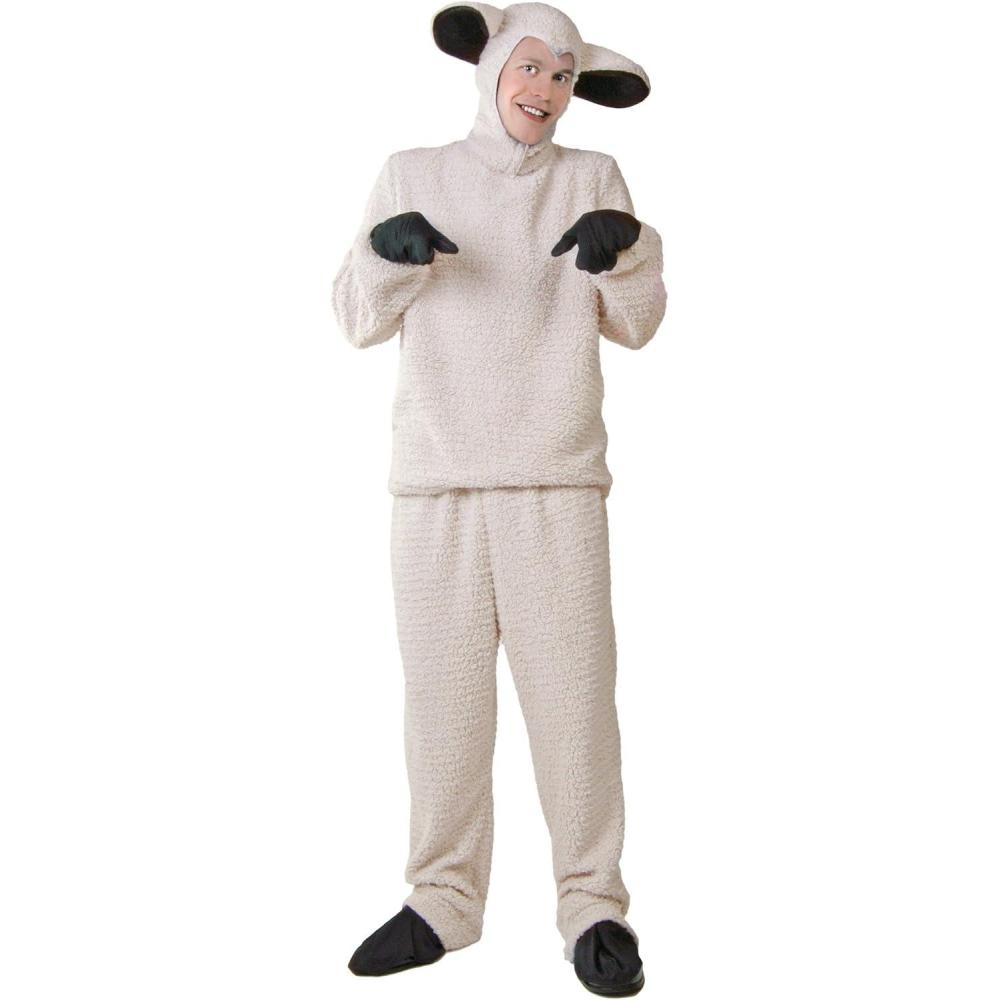 image:imageAdult Sheep Costume XLarge GrayXLarge bundle wo Nose