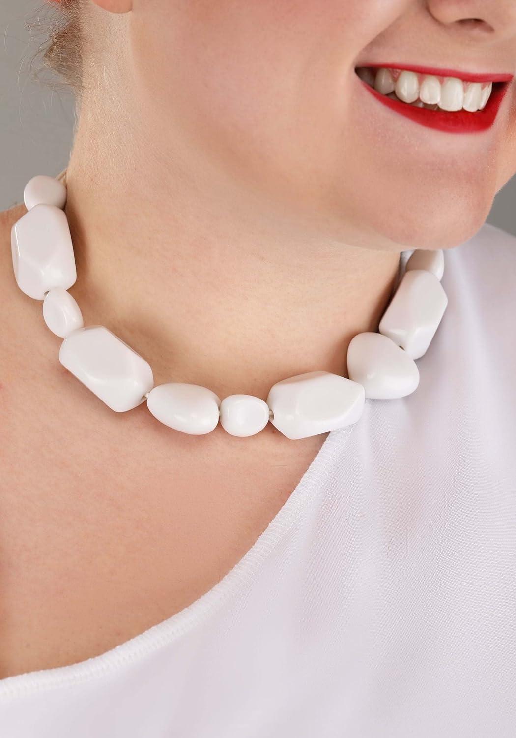 image:imagePlus Size Flintstones Wilma Flintstone Costume for Women Includes Dress amp Necklace with Wig Option AvailableBundle W Wig