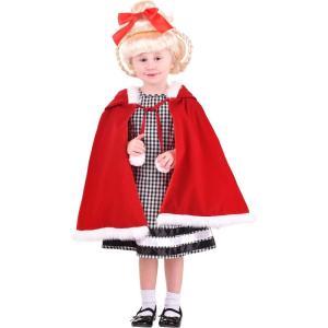 Dr. Seuss The Grinch Cindy Lou Who Costume for Toddlers, Girl’s Pink Christmas Dress for Character Cosplay Dress up(Costume)