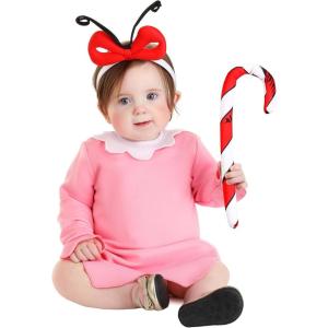 Transport Your Infant into Whoville with Dr. Seuss Cindy Lou Who Costume | Cute Toddler Halloween Outfit for Girls