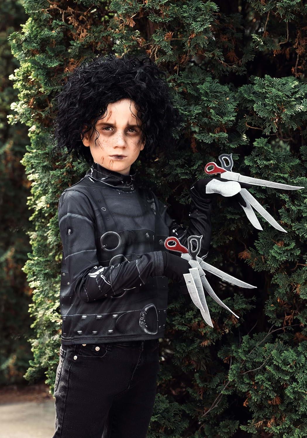 image:imageKids Classic Edward Scissorhands Costume Halloween Costume Edward Scissorhands for Child