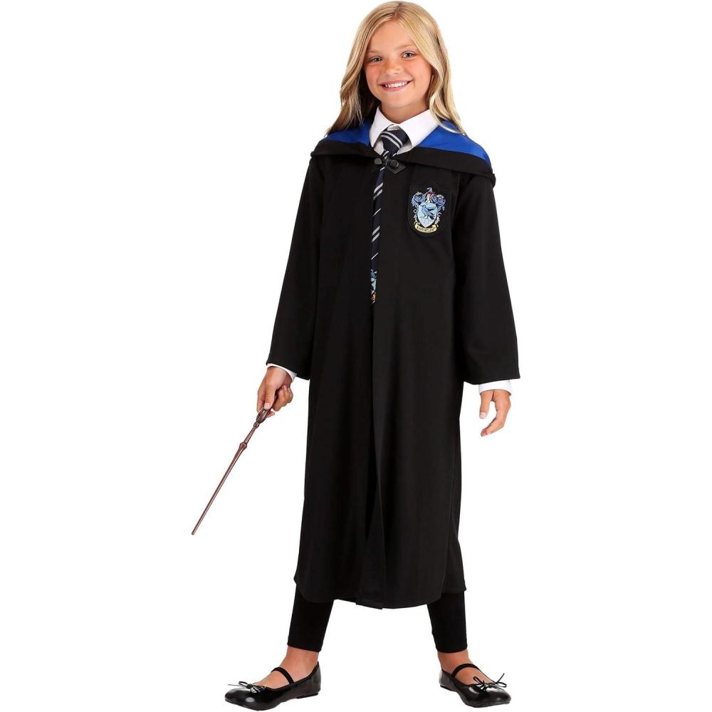 image:imageFun Costumes Harry Potter Ravenclaw Robe for Kids Child Ravenclaw Costume for Magical Wizard Cosplay amp HalloweenBlack