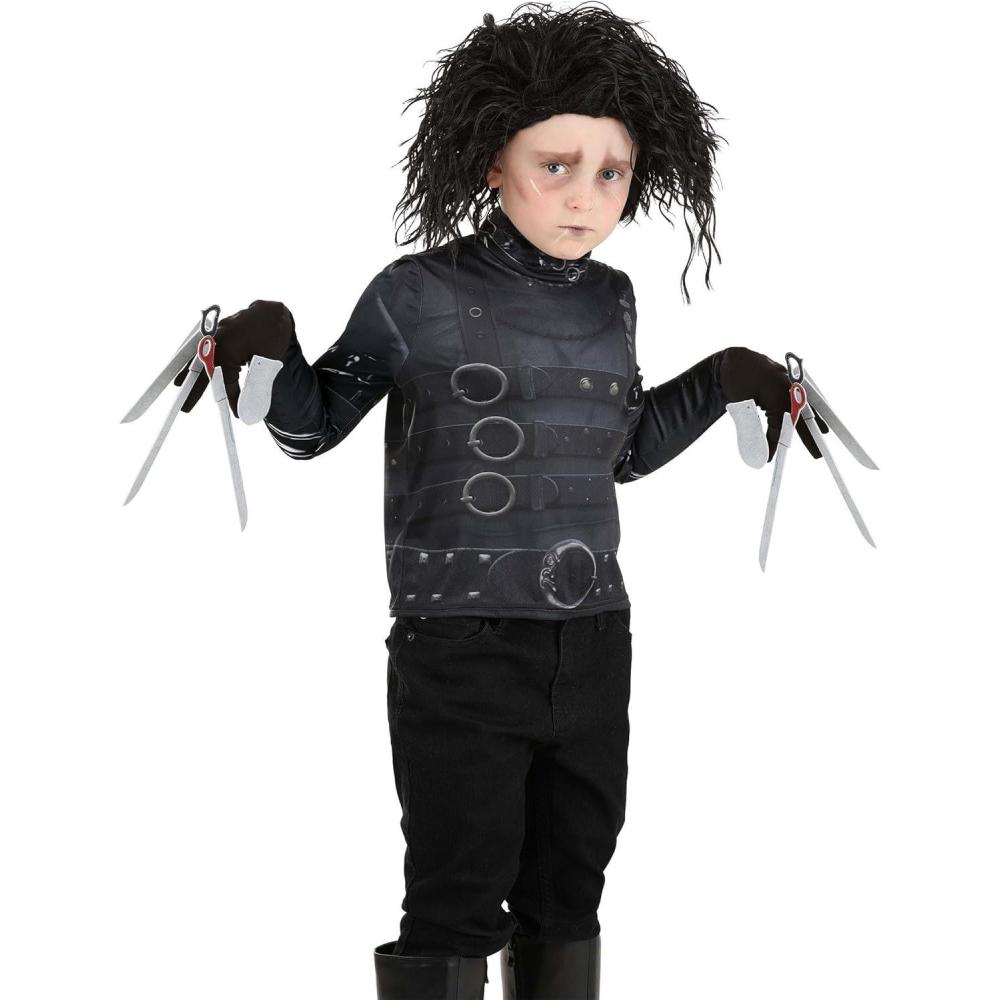 image:imageKids Classic Edward Scissorhands Costume Halloween Costume Edward Scissorhands for Child