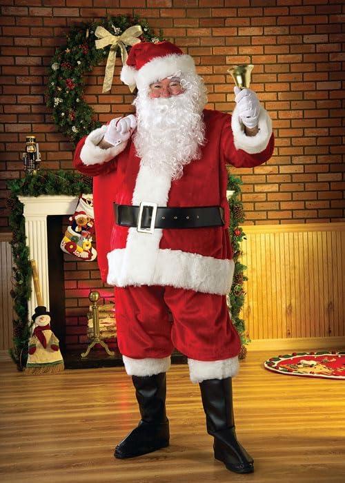 image:imageRubies Regal Plush Santa SuitRedWhite