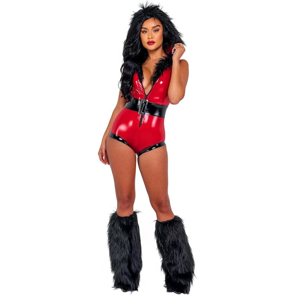 image:imageC200  2pc Santa Honey Medium  RedBlack
