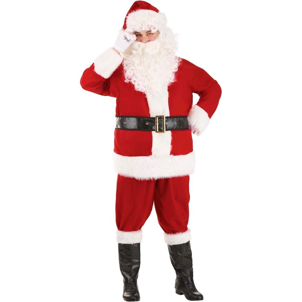 image:imageFun Costumes Adult Holiday Santa Claus Costume Classic Outfit MediumMedium