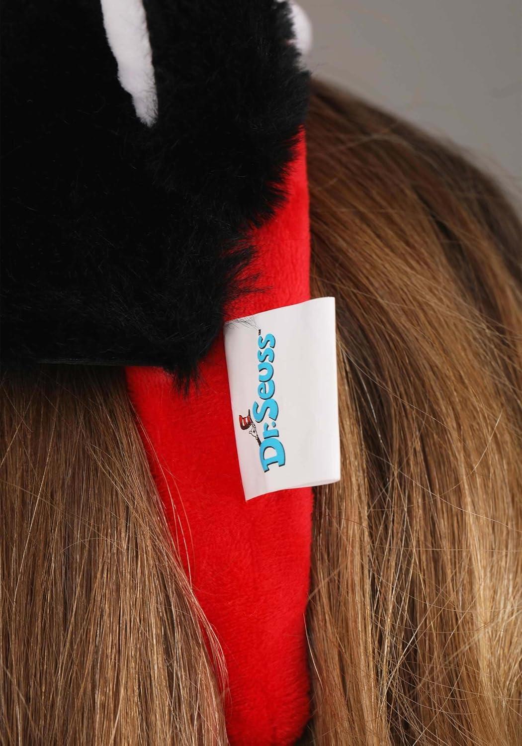 image:imageDr Seuss Cat in the Hat Face Costume Headband for Adults and Kids
