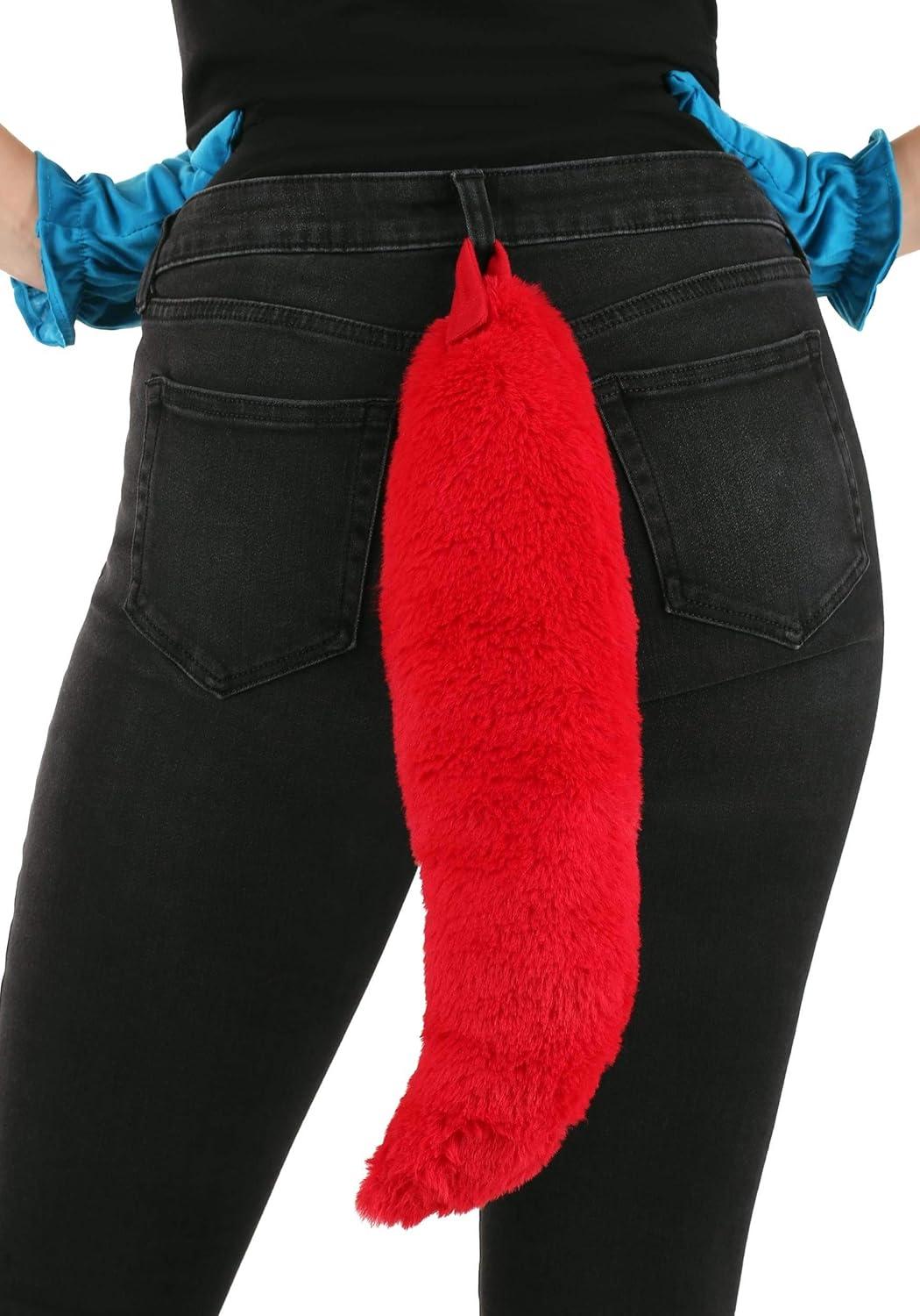image:imageDr Seuss Fox in Socks Costume Kit for Adults and Kids Ear Headband Mitts Tail Shoe Covers