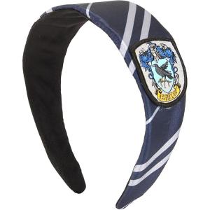 Harry Potter Costume Headband – Embroidered Crest, Gryffindor, Hufflepuff, Ravenclaw & Slytherin(Ravenclaw)