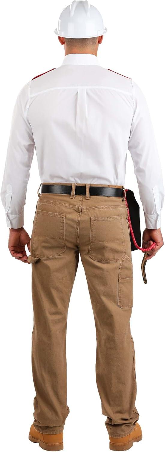 image:imageMens Exterminator Costume with Pest Control Backpack Helmet Tie amp Shirt for Halloween and Dress Up Play