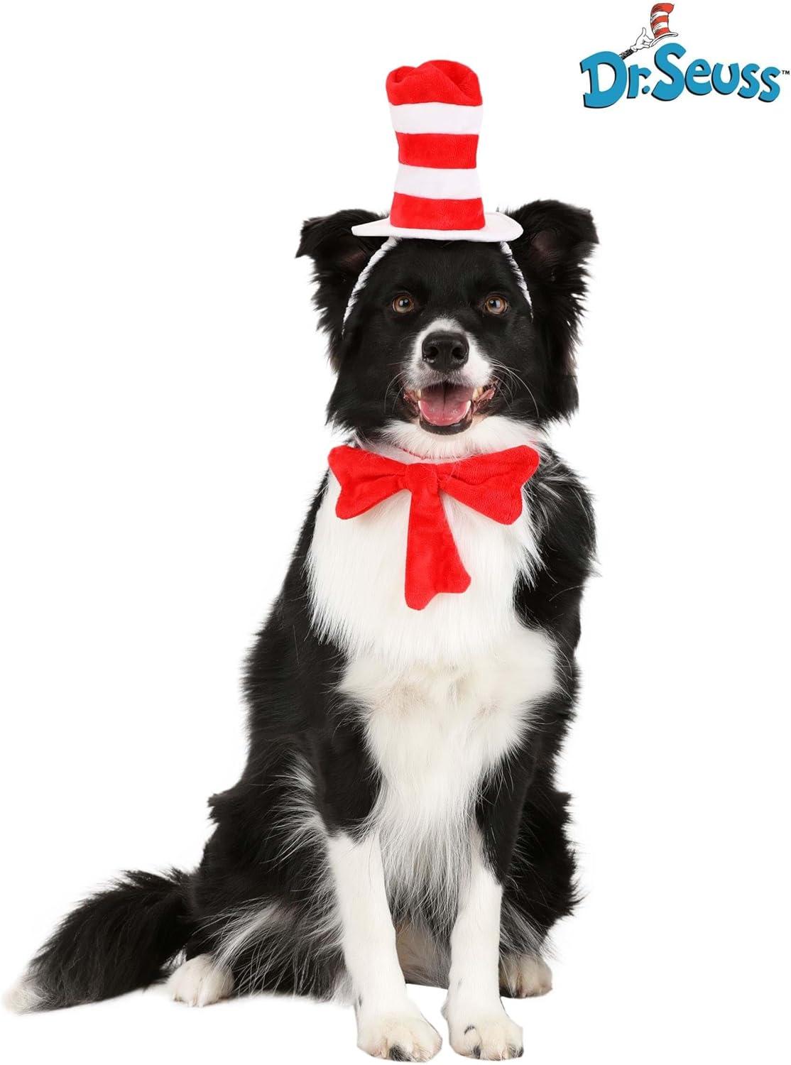 image:imageelope Dr Seuss Cat in The Hat Pet Costume Iconic Feline Transformation for Your Furry Friend MediumM
