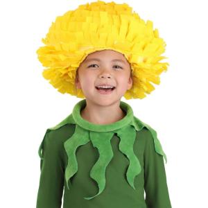 Child Deluxe Dandelion Flower Costume Kit | Flower Accessories