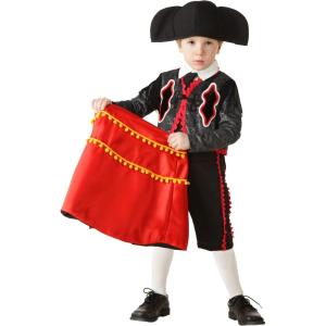 Toddler Matador Costume – Jacket, Pants, Cape, Necktie, Hat, and Knee Socks