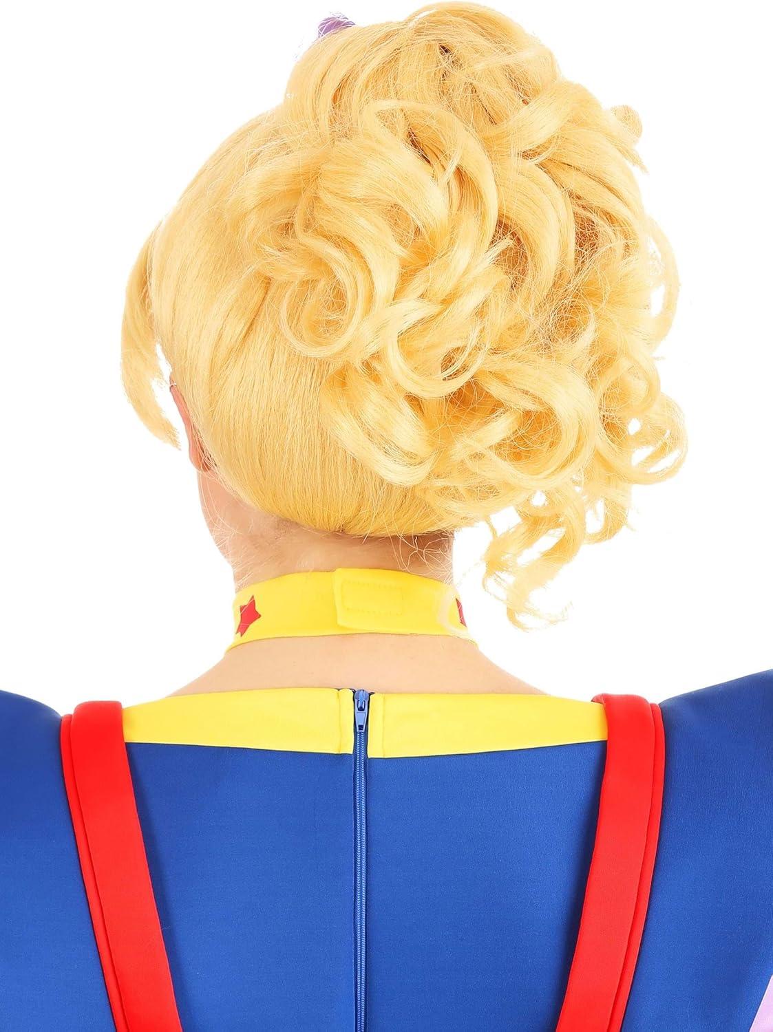 image:imageFun Costumes Adult Rainbow Brite Wig Womens Blonde Cosplay Wig StandardStandard