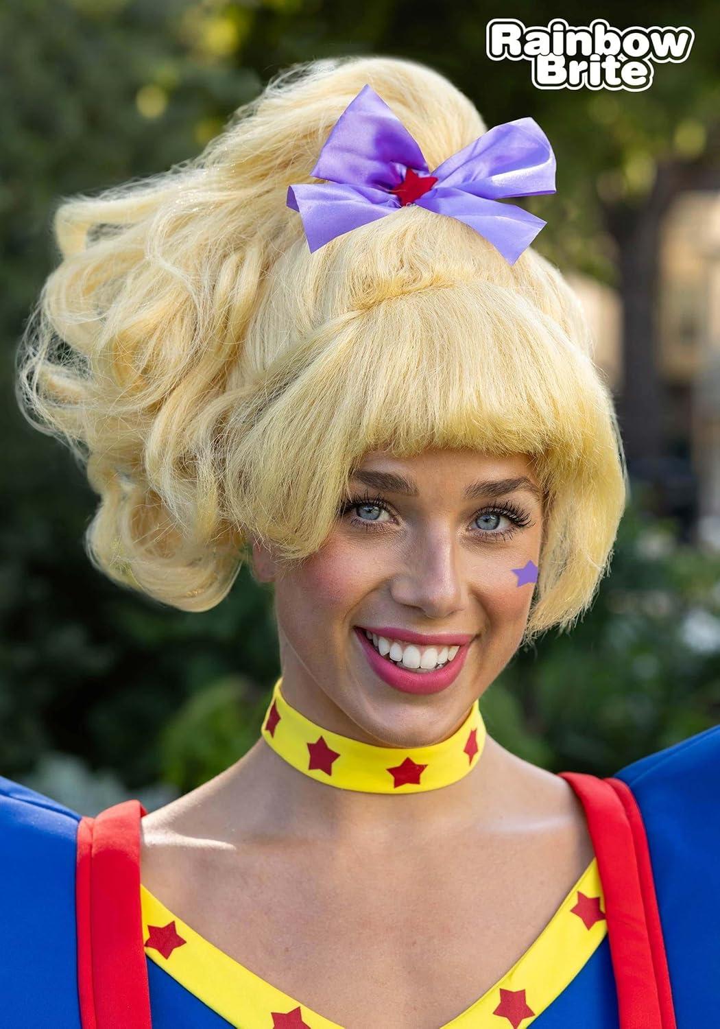 image:imageFun Costumes Adult Rainbow Brite Wig Womens Blonde Cosplay Wig StandardStandard