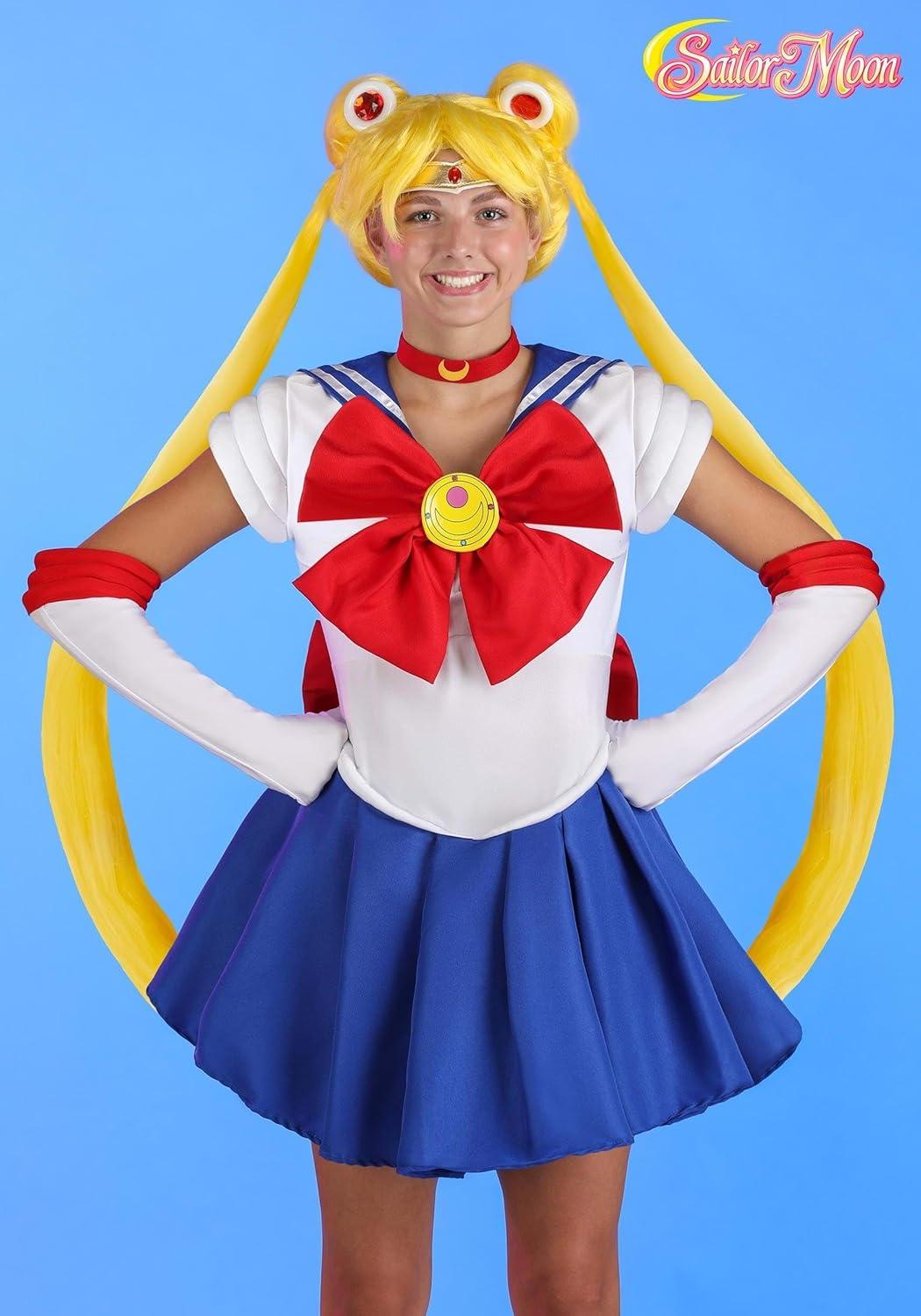image:imageFun Costumes Sailor Moon Wig for WomenBundle W Wig Cap