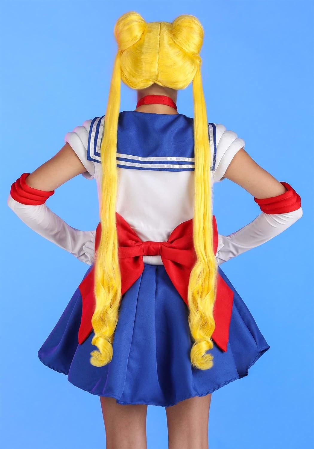 image:imageFun Costumes Sailor Moon Wig for WomenBundle W Wig Cap