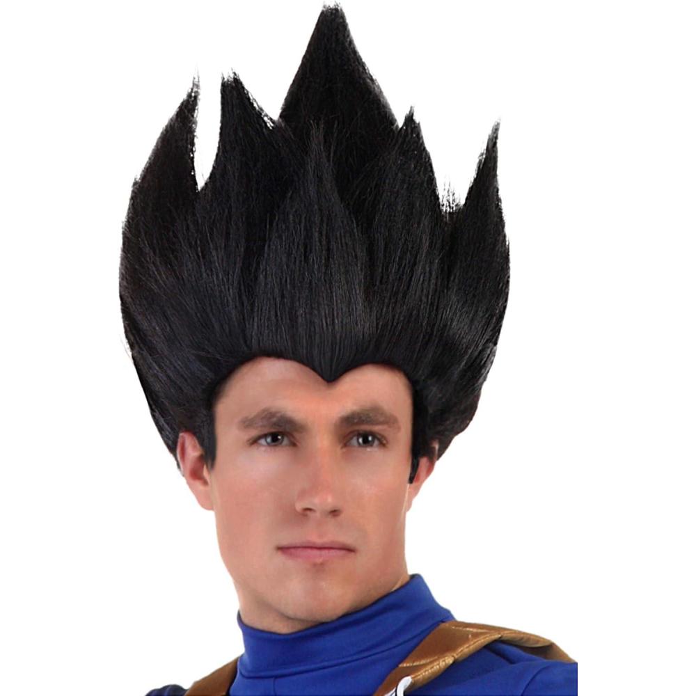 image:imageAdult Dragon Ball Z Vegeta Wig Anime Black Cosplay Wig for MenWig