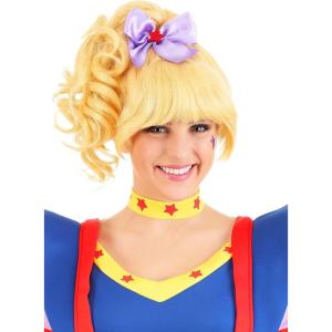 Fun Costumes Adult Rainbow Brite Wig Women’s Blonde Cosplay Wig Standard(Standard)