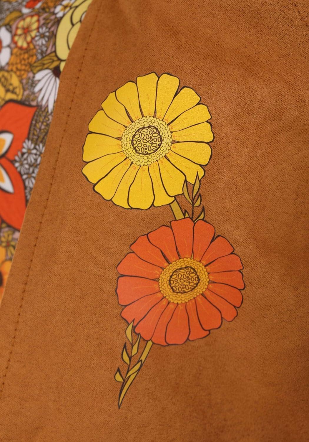 image:imageFlower Power Hippie Costume Top Pants and Vest Boho Theme