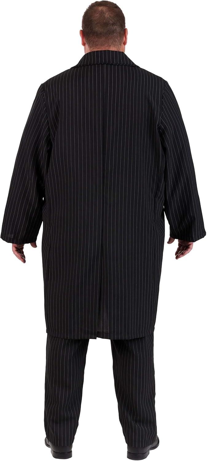 image:imageFun Costumes Plus Size Mens Zoot Suit Gangster Costume Pin Stripe Mobster Outfit Halloween Costume and Historical 1920s Roleplay