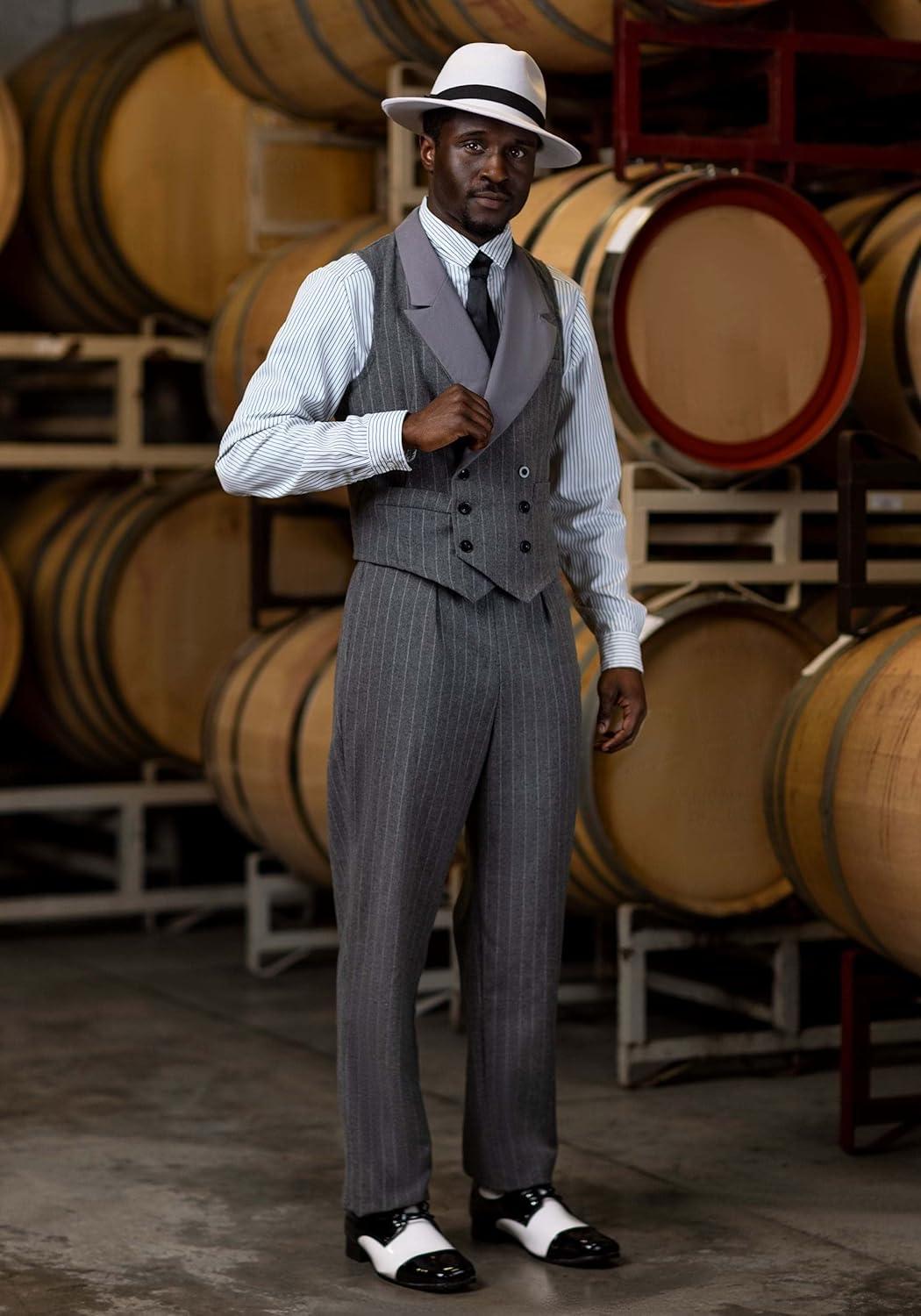 image:imageMens Ruthless Gangster Costume Adult 1920s Mobster CostumeCostume