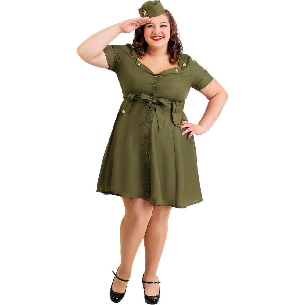 image:imagePlus Size Vintage Combat Cutie for Women