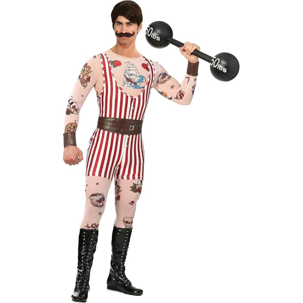image:imagePlus Size Vintage Strongman Mens Costume