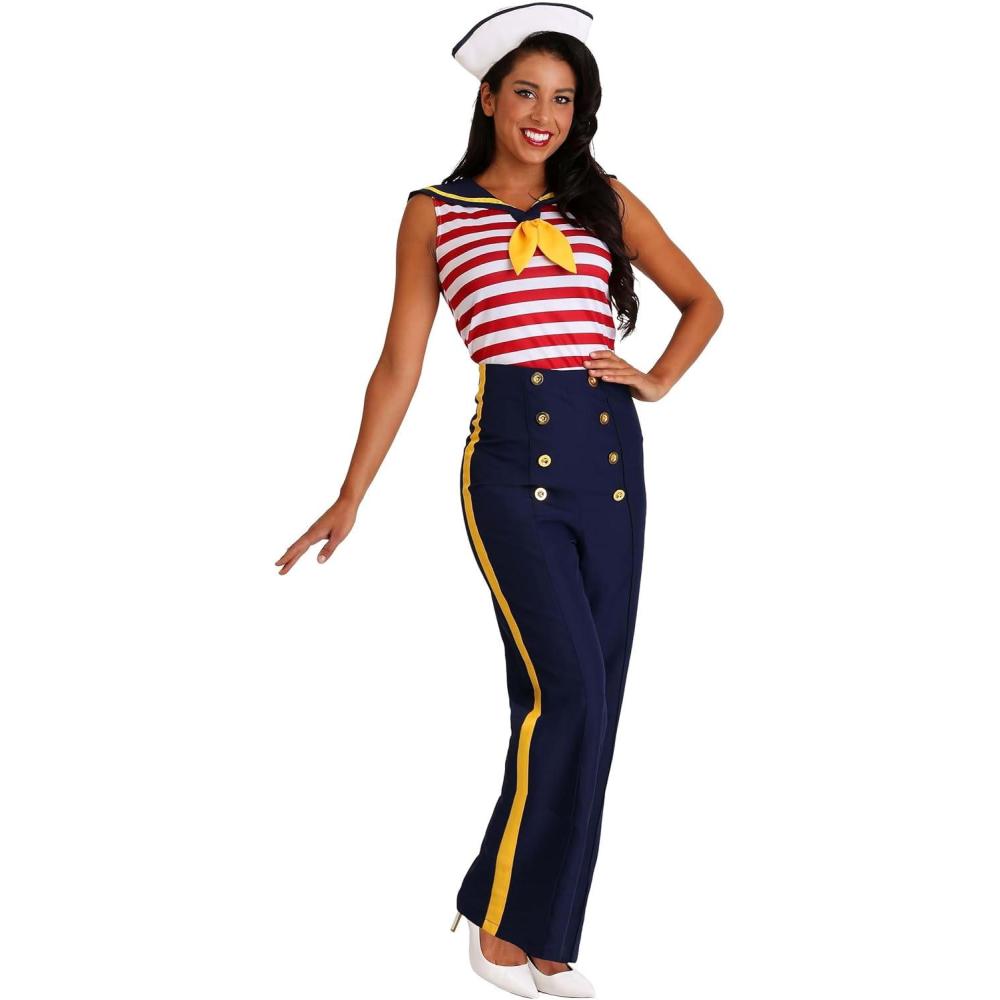 image:imageWomens Perfect Pin Up Sailor Costume