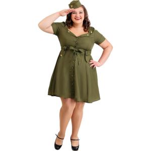 Plus Size Vintage Combat Cutie for Women