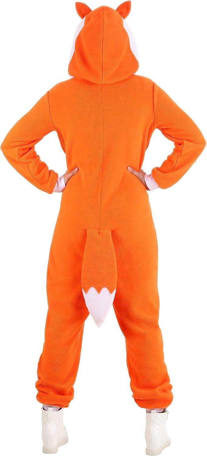 image:imageAdult Cozy Fox Costume Woodland Animal Pajamas Animal Onesies for Men amp Women Hooded Fox Jumpsuit OutfitFox
