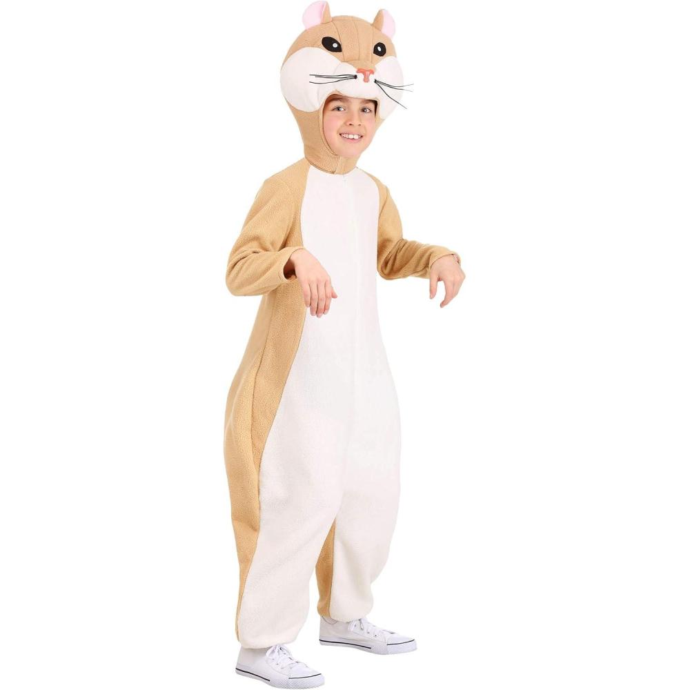 image:imageKids Hamster Costume Jumpsuit with Headpiece and SoftSculpted Ears