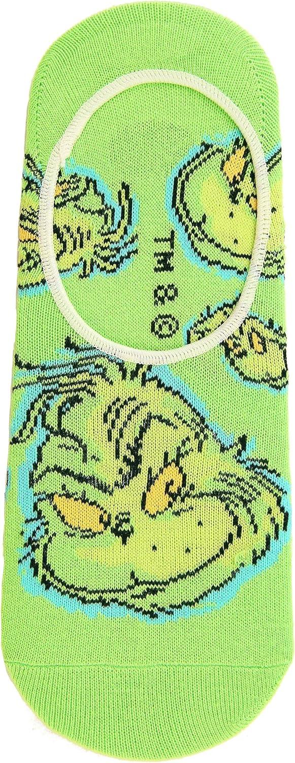 image:imageAdult Dr Seuss 5 Pair No Show Sock Set Knitted Graphic Socks Officially LicensedMulticolored