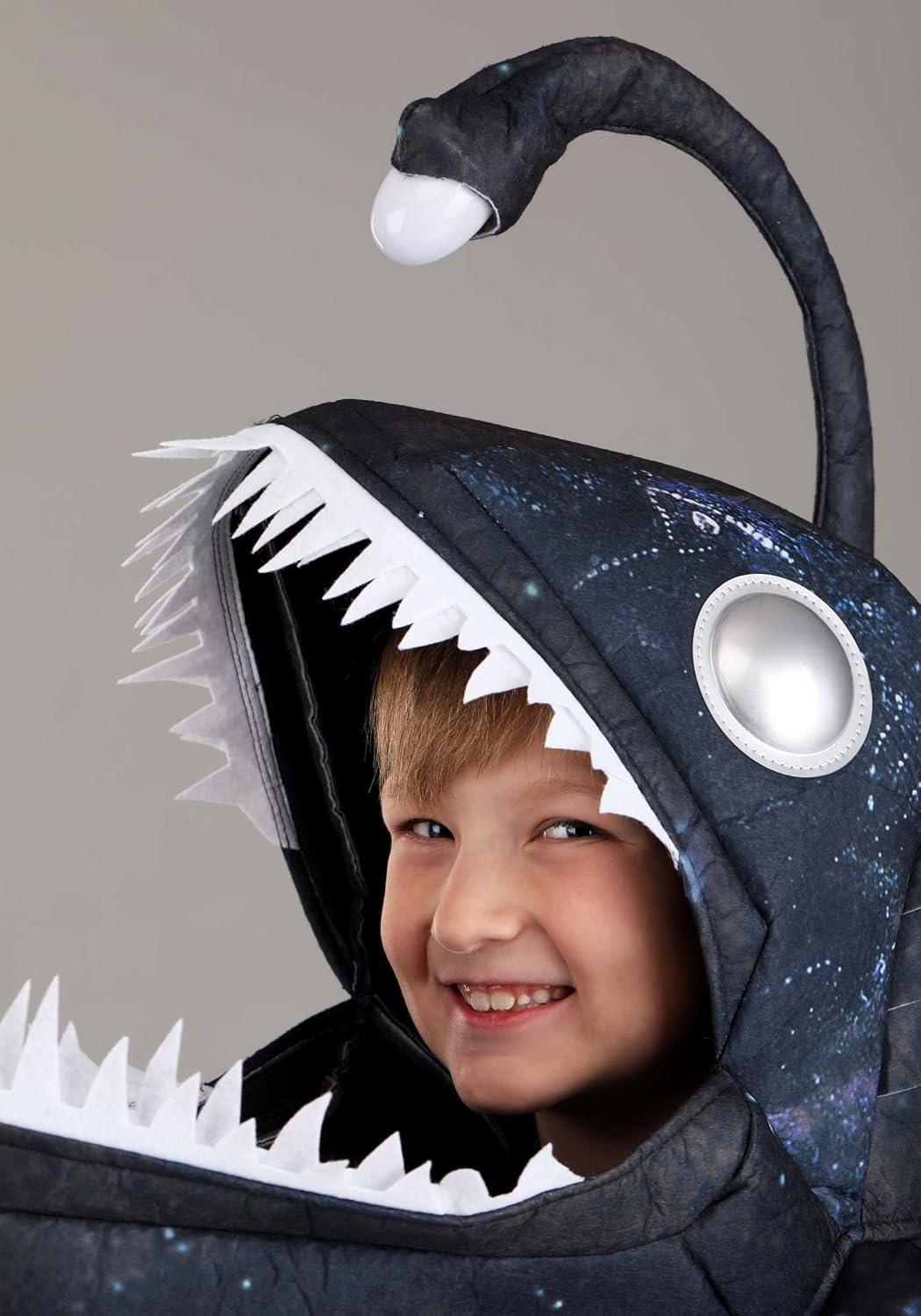 image:imageBigmouth Angler Fish Costume for Kids Light Up Angler Fish Halloween Costume
