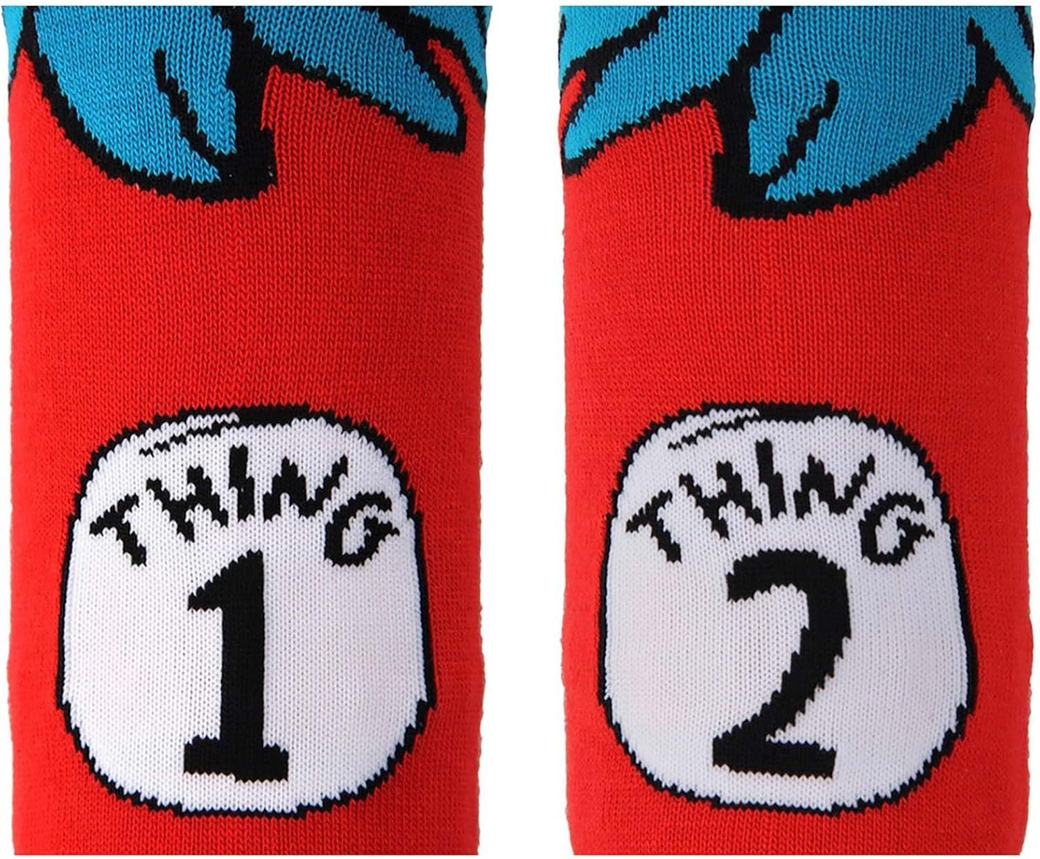 image:imageelope Dr Seuss Thing 1 amp 2 Adult Costume Socks