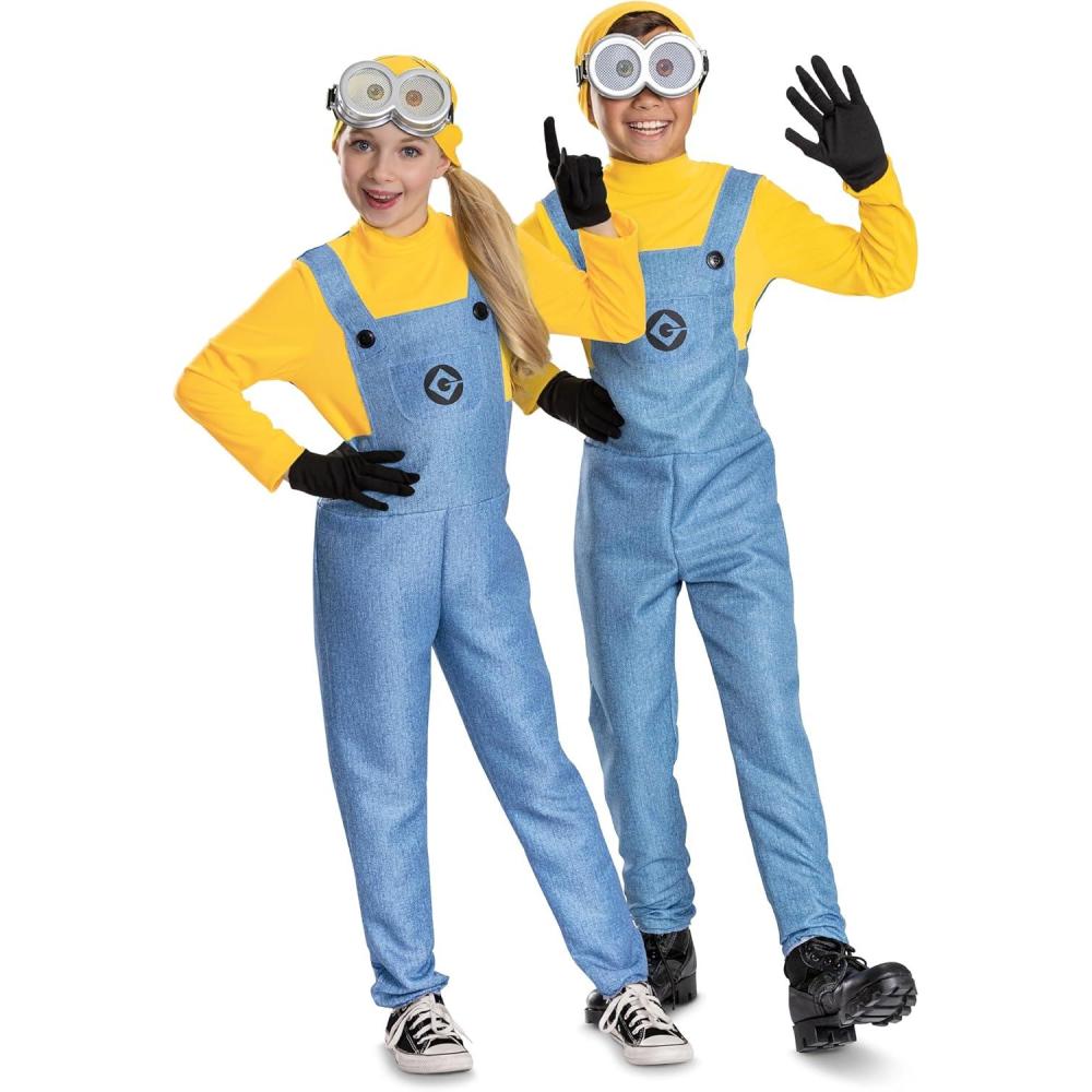 image:imageMinions Costume for Kids Official Dispicable Me Costume Jumpsuit