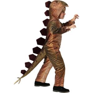 Fun Costumes Realistic Stegosaurus Costume for Kids – Stegosaurus Dinosaur Jumpsuit for Boys – Child Jurassic Cosplay Outfit(Stegosaurus)