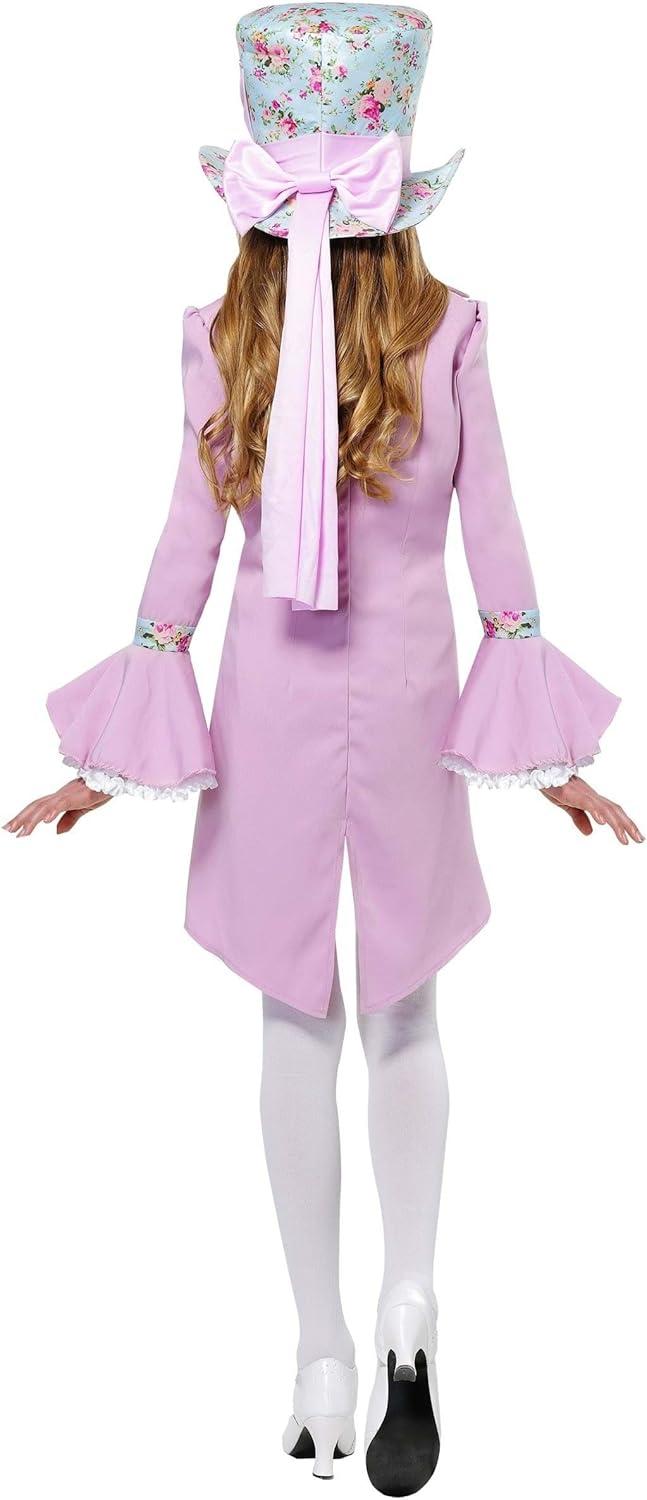 image:imageFun Costumes Girls Mad Hatter Halloween Costume Kids Wonderland Tea Party Complete Outfit for Themed Parties and CosplayCostume