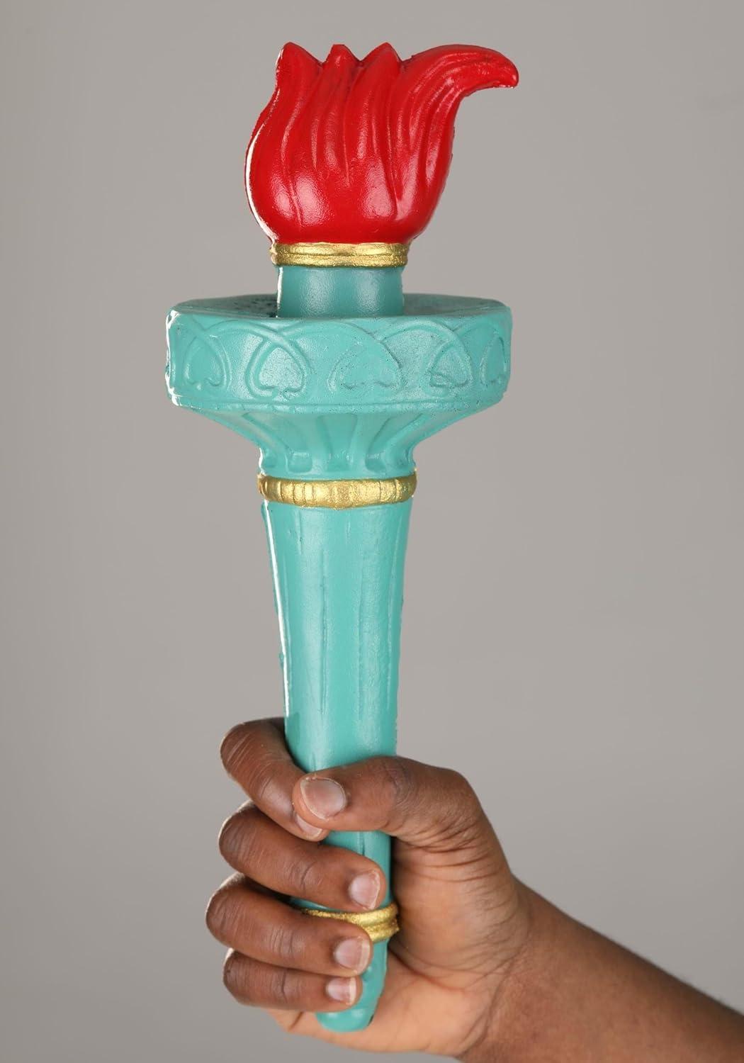 image:imageGirls Statue of Liberty Costume Let Freedom Ring as Lady Liberty Independence Day Parade Outfit Dress Crown Torch