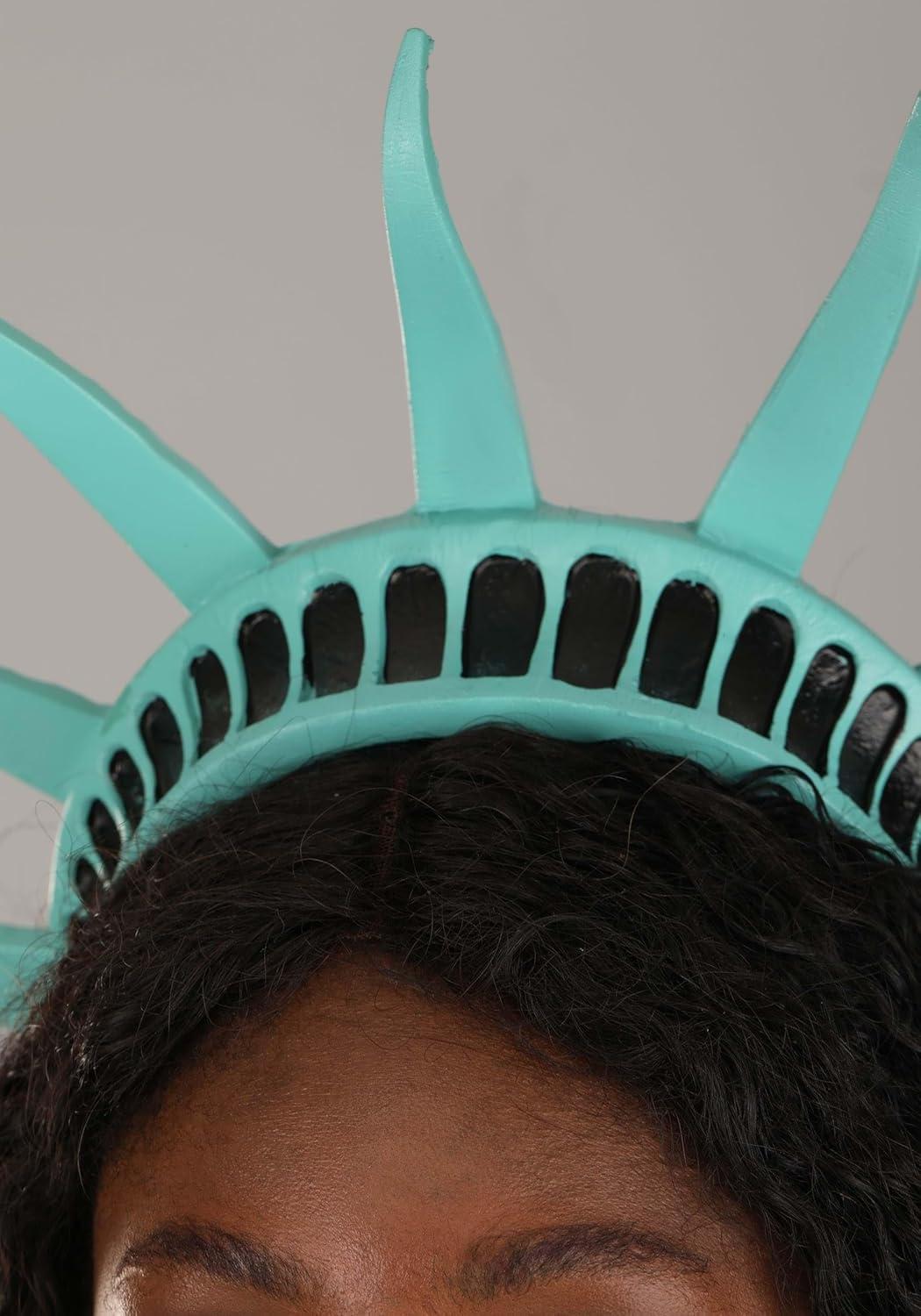 image:imageGirls Statue of Liberty Costume Let Freedom Ring as Lady Liberty Independence Day Parade Outfit Dress Crown Torch