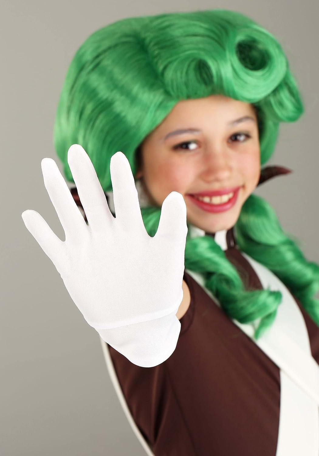 image:imageGirls Willy Wonka Oompa Loompa Costume Dress for Kids