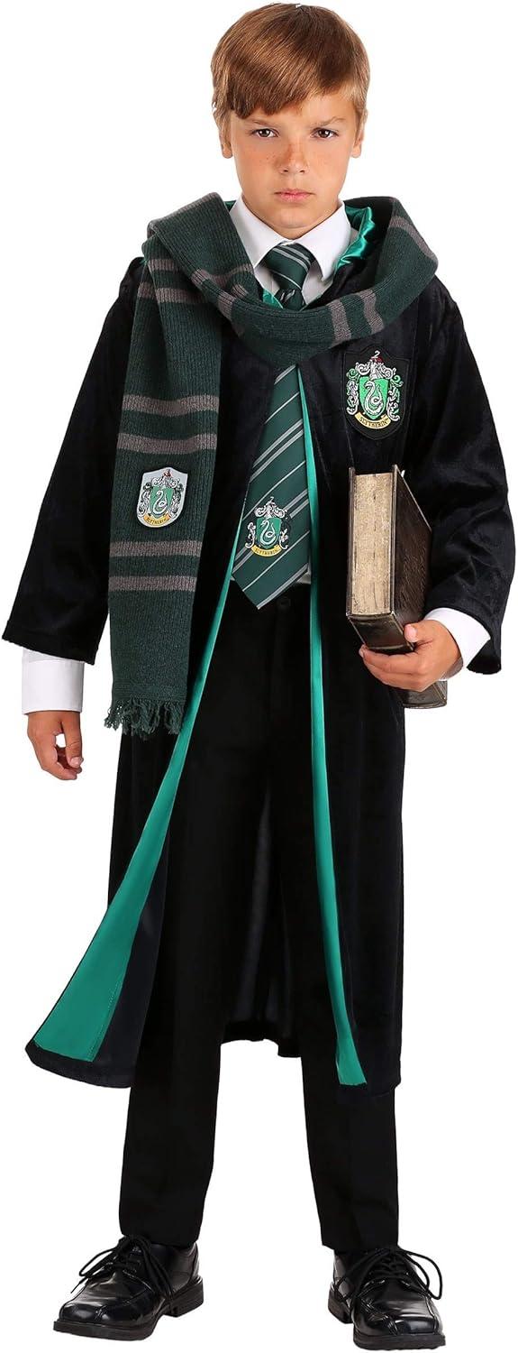 image:imageHarry Potter Kids Hogwarts House Robe Costumes Child Gryffindor Slytherin Ravenclaw amp Hufflepuff RobesSlytherin