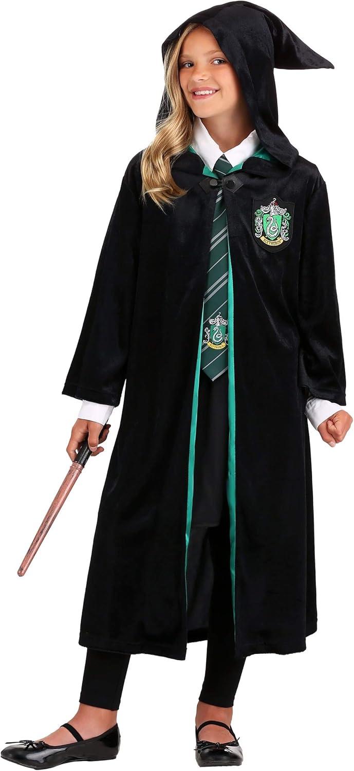image:imageHarry Potter Kids Hogwarts House Robe Costumes Child Gryffindor Slytherin Ravenclaw amp Hufflepuff RobesSlytherin
