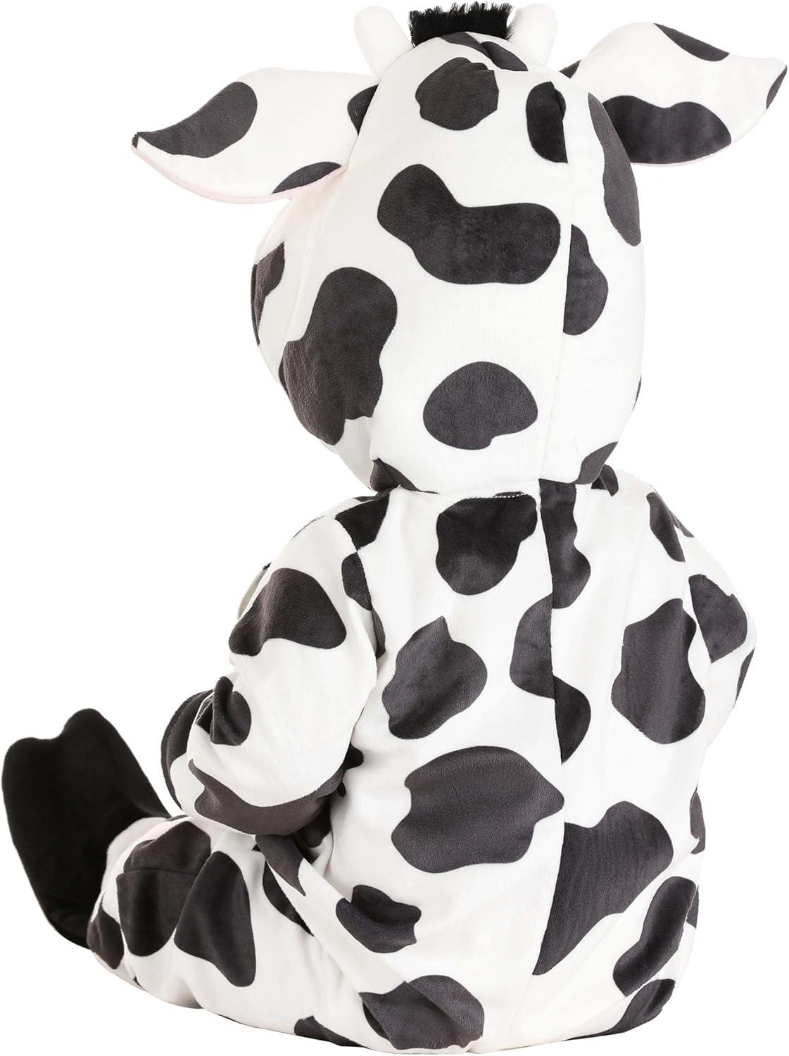 image:imageInfant Cow Cutie Costume Hooded Cow Onesie Jumpsuit for Baby