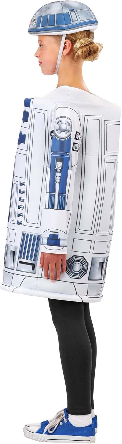 image:imageJazwares Kids R2D2 Costume Official Star Wars Astromech Droid Outfit wPrinted Tunic amp Matching CapMedium