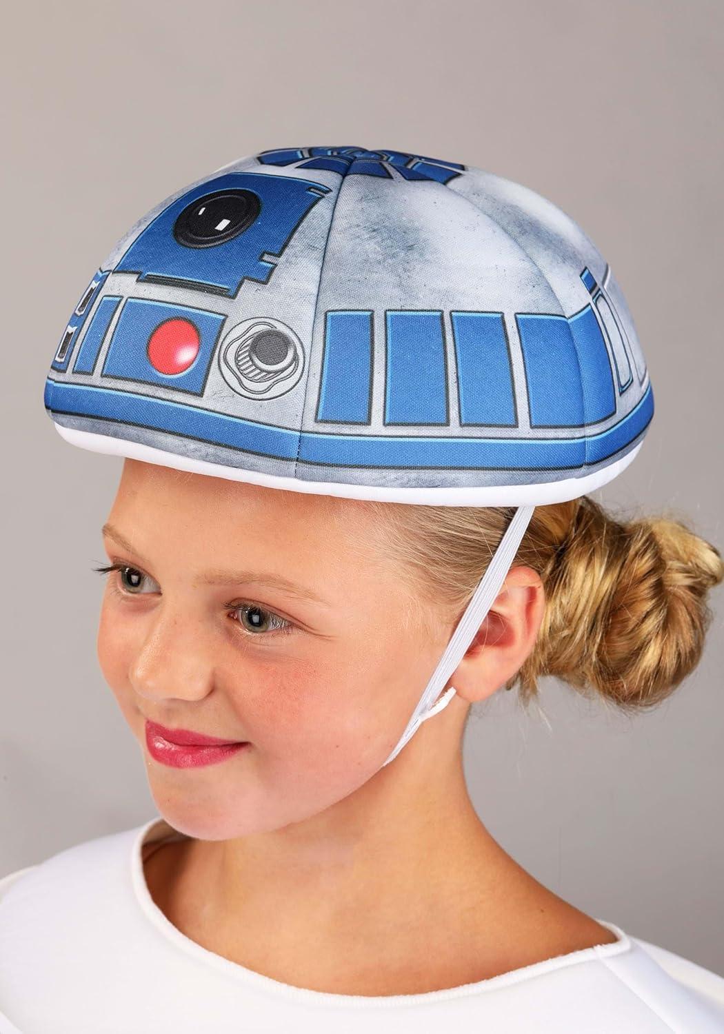 image:imageJazwares Kids R2D2 Costume Official Star Wars Astromech Droid Outfit wPrinted Tunic amp Matching CapMedium